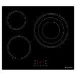 Apes APV1303 3-Zonen-Cerankochfeld 60 cm Schwarz