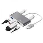 SilverHT Hub USB-C 6 em 1