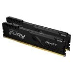 Kingston Technology FURY Beast 8GB 2666MT/s DDR4 CL16 DIMM (Kit da 2) Black