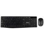 NGS Allure Kit, QWERTY, PT tastiera Mouse incluso RF Wireless Portoghese Nero