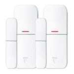 Garza Smarthome Pack 2 Sensores Apertura de Puertas/Ventanas para Kit de Alarma Garza