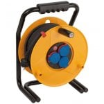 Brennenstuhl Brobusta Bretec H07RN-F 3G1.5 Avvolgicavo 3 Uscite 40m Giallo