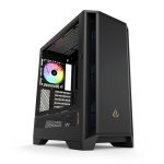 Forgeon Airflow Mithril Vidro Temperado USB 3.2 ARGB Preto
