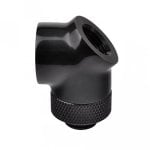 Thermaltake Pacific Adaptador Angular G1/4" 45º+90º Negro Thermaltake Pacific Adaptador Angular G1/4" 45º+90º Negro