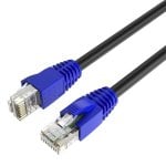 Cavo di rete UTP Max Connection RJ45 Cat.6 PVC 26AWG per esterni 12 m + 15 fascette nere