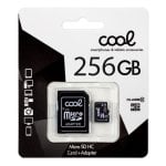 Coole Micro SD-Speicherkarte 256 GB Klasse 10 + Adapter