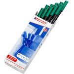Edding 1200 Caja 10 Rotuladores Punta Fibra Sintética Verde Edding 1200 Caja 10 Rotuladores Punta Fibra Sintética Verde