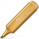 Faber Castell Textliner 46 Caja de 10 Marcadores Fluorescentes Oro Metálico Faber Castell Textliner 46 Caja de 10 Marcadores Fluorescentes Oro Metálico