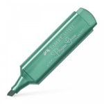 Faber Castell Textliner 46 Scatola da 10 pennarelli fluorescenti verde metallizzato