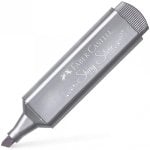 Faber Castell Textliner 46 Caja de 10 Marcadores Fluorescentes Plata Metálico Faber Castell Textliner 46 Caja de 10 Marcadores Fluorescentes Plata Metálico