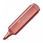 Faber Castell Textliner 46 Caja de 10 Marcadores Fluorescentes Rojo Metálico Faber Castell Textliner 46 Caja de 10 Marcadores Fluorescentes Rojo Metálico