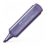 Faber Castell Textliner 46 Confezione da 10 pennarelli fluorescenti viola metallici