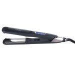 Titan-Glätteisen Italian Design Platinum Premium Styler 230ºC LCD Ionen Abschaltautomatik Silber