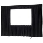 Celexon Set de Cortinas 4 Piezas para Pantalla Mobile Expert 203x144cm