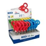Milan School Caja de 16 Tijeras Escolares Colores Surtidos Milan School Caja de 16 Tijeras Escolares Colores Surtidos
