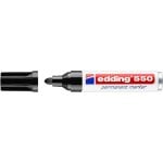 Edding 550 Rotulador Permanente Negro Edding 550 Rotulador Permanente Negro