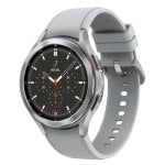Samsung Galaxy Watch4 Classic 4G 46mm AMOLED Argent LTE GPS Bluetooth Étanchéité 5ATM SpO2