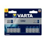 Varta Confezione da 10 batterie al litio CR2 3V