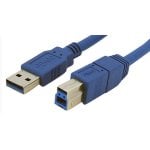 Equipaggia il cavo USB 3.0 AM/BM da 1,8 m blu