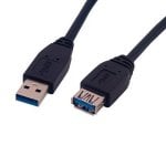 Equip USB 3.0-Kabel AM/AH-Verlängerung, 3 m, Schwarz Equip USB 3.0-Kabel AM/AH-Verlängerung, 3 m, Schwarz