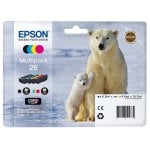 Epson 26 Multipack XP-600/XP-605/XP-700/XP-800 Epson 26 Multipack XP-600/XP-605/XP-700/XP-800
