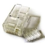 Conector UTP Cat.6 RJ45-Macho con Guias 100 unds Conector UTP Cat.6 RJ45-Macho con Guias 100 unds