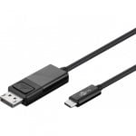 Goobay Cable USB-C a DisplayPort Macho/Macho 1.2m Negro Goobay Cable USB-C a DisplayPort Macho/Macho 1.2m Negro