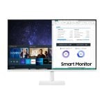 Samsung LS32AM501NU Monitor PC 81,3 cm (32") 1920 x 1080 Pixel Full HD LED Bianco