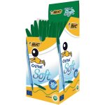 Confezione morbida Bic Cristal da 50 penne a inchiostro verde olio