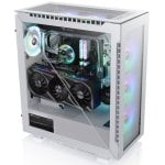 Thermaltake Divider 500 TG Snow ARGB Vetro Temperato USB 3.1 Bianco