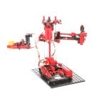 Fischertechnik Training Simulation Robot de 3 Ejes con Pinza 9v
