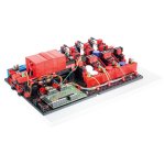 Tapis de tri de simulation d'entraînement Fischertechnik avec reconnaissance des couleurs 24 V