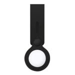 Portachiavi in silicone nero Cool Loop compatibile con AirTag