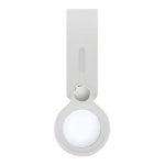 Portachiavi in silicone bianco Cool Loop compatibile con AirTag