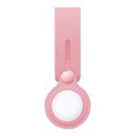 Portachiavi in silicone rosa Cool Loop compatibile con AirTag