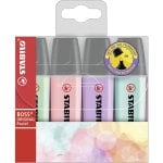 STABILO Boss Original Pastel 4 Marcadores Fluorescentes STABILO Boss Original Pastel 4 Marcadores Fluorescentes