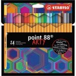 STABILO Point 88 Arty Estuche de 24 Rotuladores STABILO Point 88 Arty Estuche de 24 Rotuladores