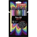 STABILO Pen 68 Arty Estuche de 12 Rotuladores STABILO Pen 68 Arty Estuche de 12 Rotuladores