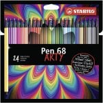 STABILO Pen 68 Arty Estuche de 24 Rotuladores STABILO Pen 68 Arty Estuche de 24 Rotuladores