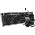 Tastiera Subblim Ergo + Mouse USB Nero/Grigio Tastiera Subblim Ergo + Mouse USB Nero/Grigio
