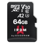 GoodRam IRDM MicroSDXC 64GB UHS-I U3 A2