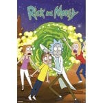 Erik Maxi Póster Rick And Morty Portal 91.5x61cm Erik Maxi Póster Rick And Morty Portal 91.5x61cm