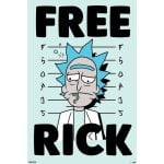 Erik Maxi poster Rick e Morty Free Rick 91,5x61 cm