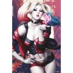 Maxi poster Erik DC Comics Harley Quinn Bacio 91,5x61 cm