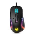 Mouse da gioco Krom Kick 12000 DPI Nero