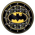 Orologio da parete piramidale con logo Batman