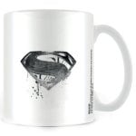 Pyramid Taza de Cerámica DC Liga de la Justicia Logo Superman Goteo