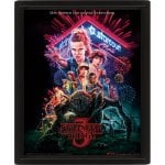 Poster 3D piramidale Stranger Things Summer of '85