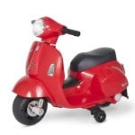 Homcom Vespa Moto Eléctrica con Bocina Roja Homcom Vespa Moto Eléctrica con Bocina Roja