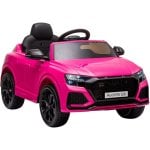 Homcom Audi RS Q8 Coche Eléctrico 6V Rosa Homcom Audi RS Q8 Coche Eléctrico 6V Rosa